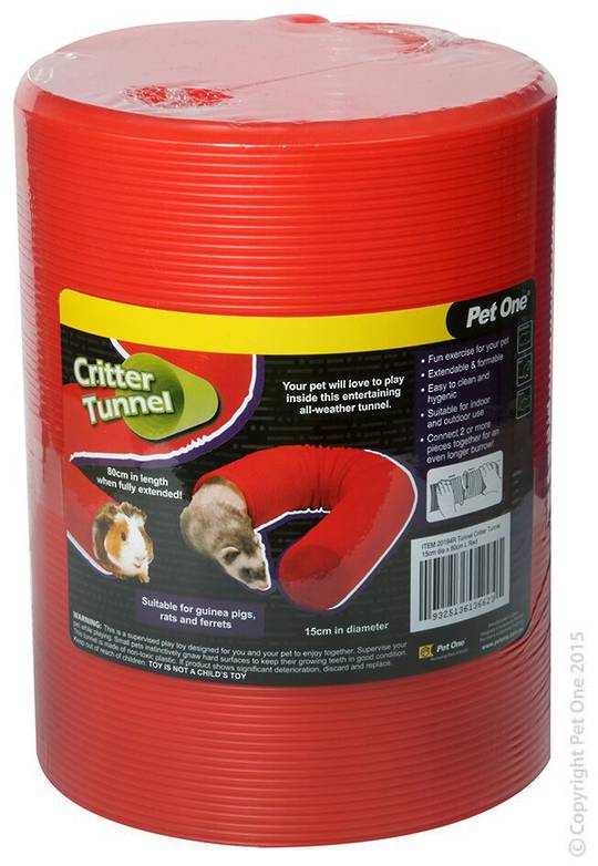 Pet One Tunnel Critter Tunnel 15cm(D)x80cm(L)