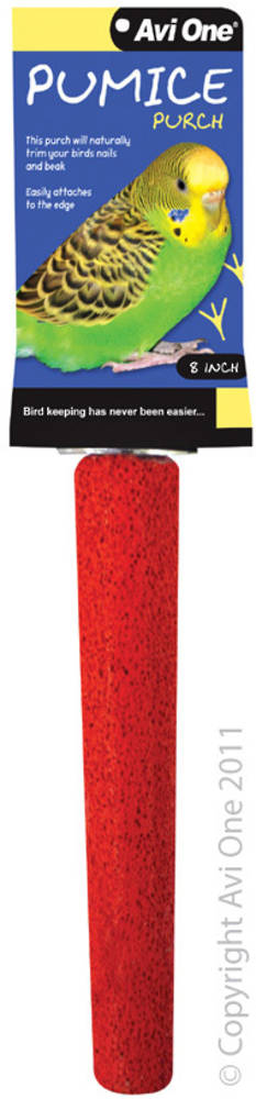 Avi One Pumice Perch 8inch / Red