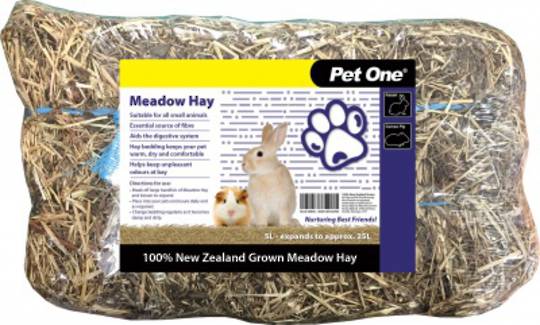 Pet One Bedding Hay 55L Meadow