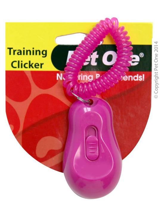 Pet One Training Clicker Pink