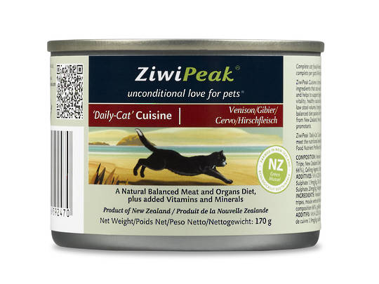 Ziwi Peak Moist Venison Cat Cuisine 170g