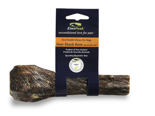 ZiwiPeak Good Dog Deer Shank Oral Healthcare Chews Half size