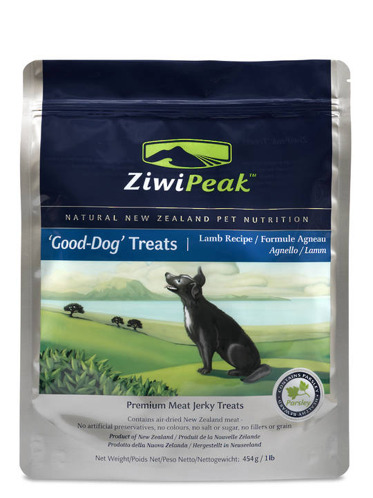 ZiwiPeak Good Dog Air-Dried Lamb Treats 454g