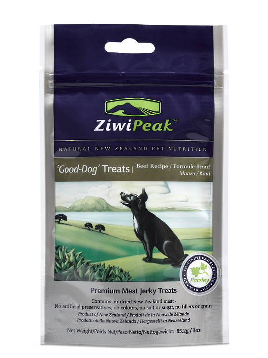 ZiwiPeak Good Dog Air-Dried Beef Treats 85.2g