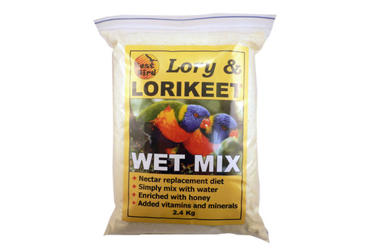 Best Bird Lorikeet Diet Wet Mix 2.4kg