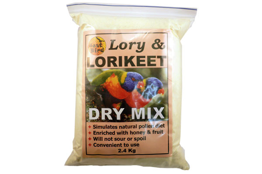 Best Bird Lorikeet Diet Dry Mix 2.4kg