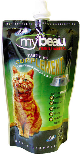 Mybeau Vitamin & Mineral Supplement for Cats 300ml