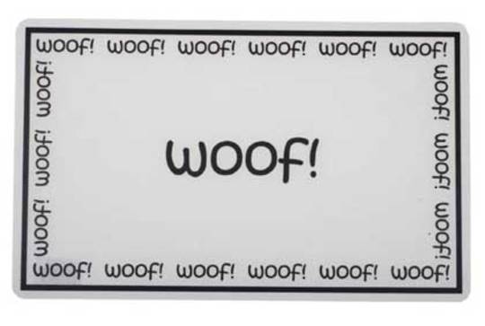 Feed Mats Woof Placemat