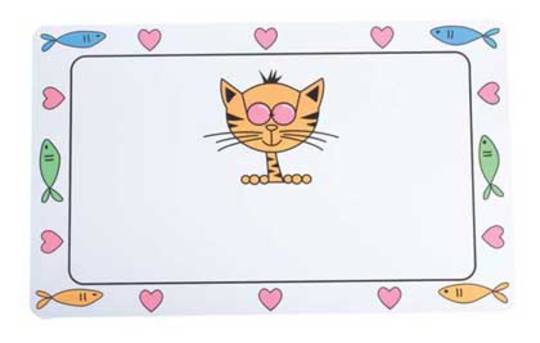 Feed Mats Favorite Fish Placemat