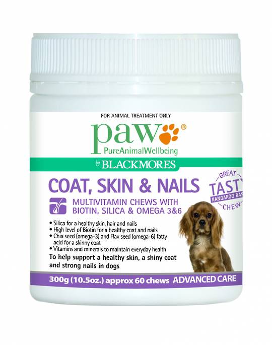 Multivitamin Chews with Biotin, Silica and Omega 3&6 300g (60 chews)
