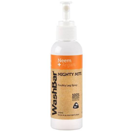 Washbar Mighty Mite Poultry Leg Spray 100ml